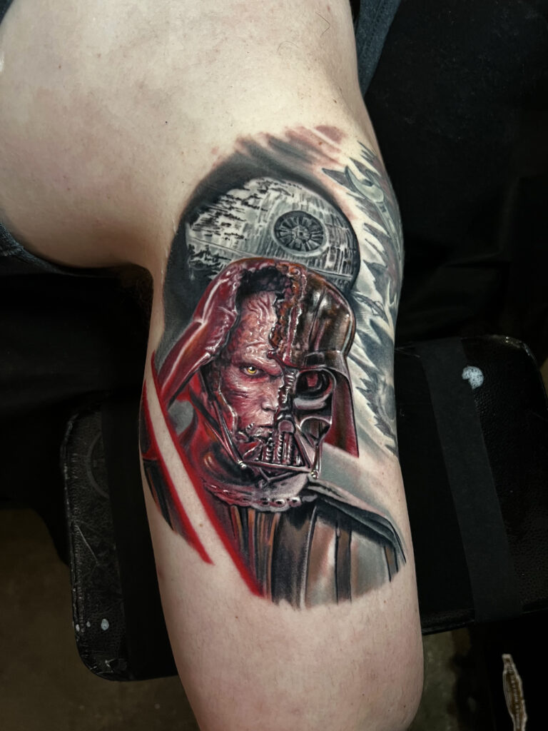 Mike DeVries Darth Vader Tattoo shop in Thousand Oaks copy