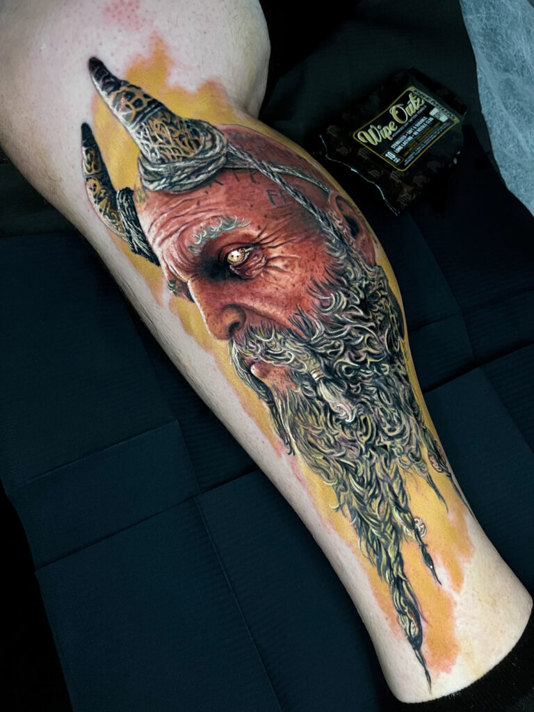 Mike DeVries_God Of War Tattoo Artist in Thousand Oaks Ventura County