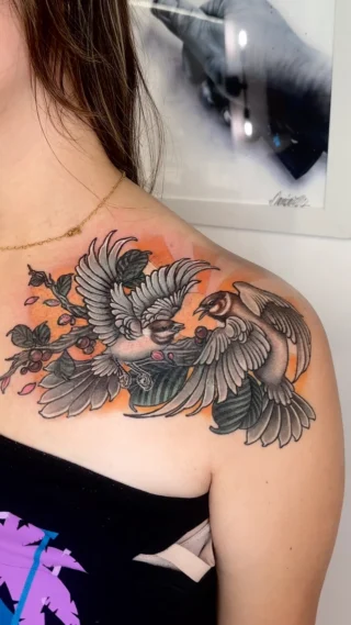 Neo Traditional Tattoos in Thousand Oaks | MD Tattoo Studio